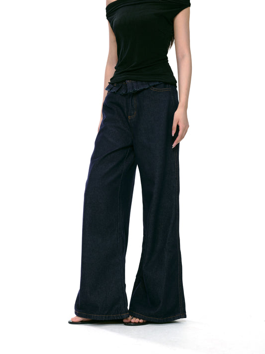 Roux Wide-Leg Jeans