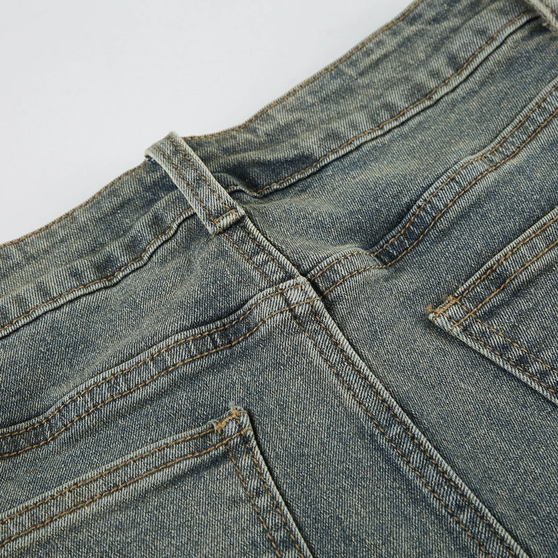 Whisper Bloom Low-Rise Embroidered Flare Jeans