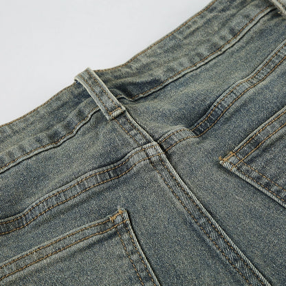 Whisper Bloom Low-Rise Embroidered Flare Jeans