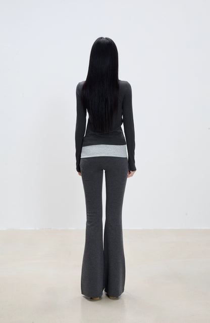 Aila Front Tie Knit Top