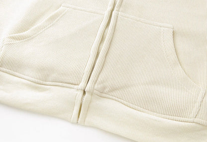 Stellar Graphic Corduroy Zip Hoodie