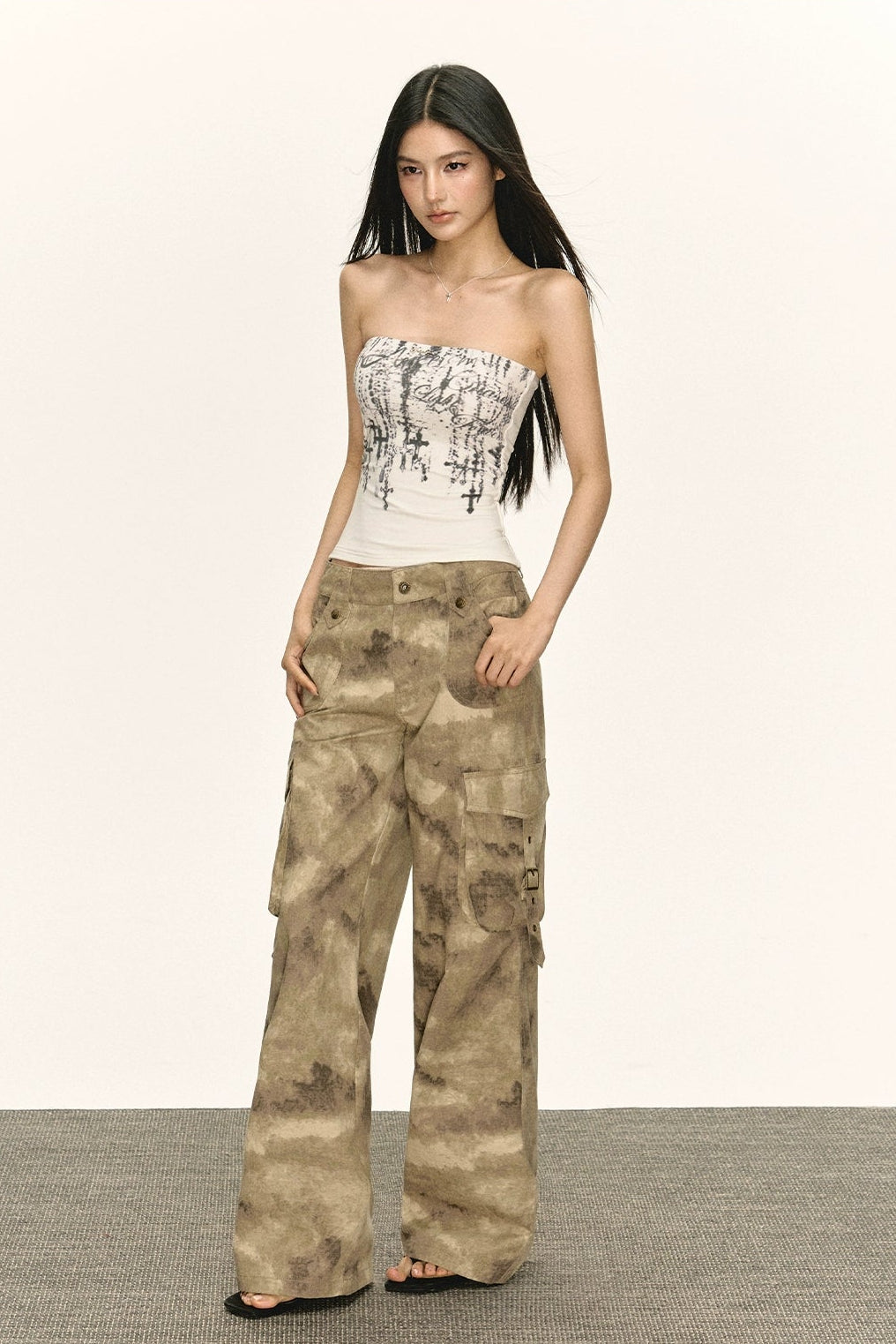 Zariah Retro Tube Top