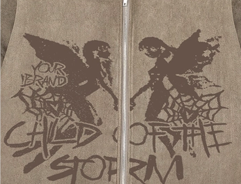 Stormchild Graphic Zip Hoodie