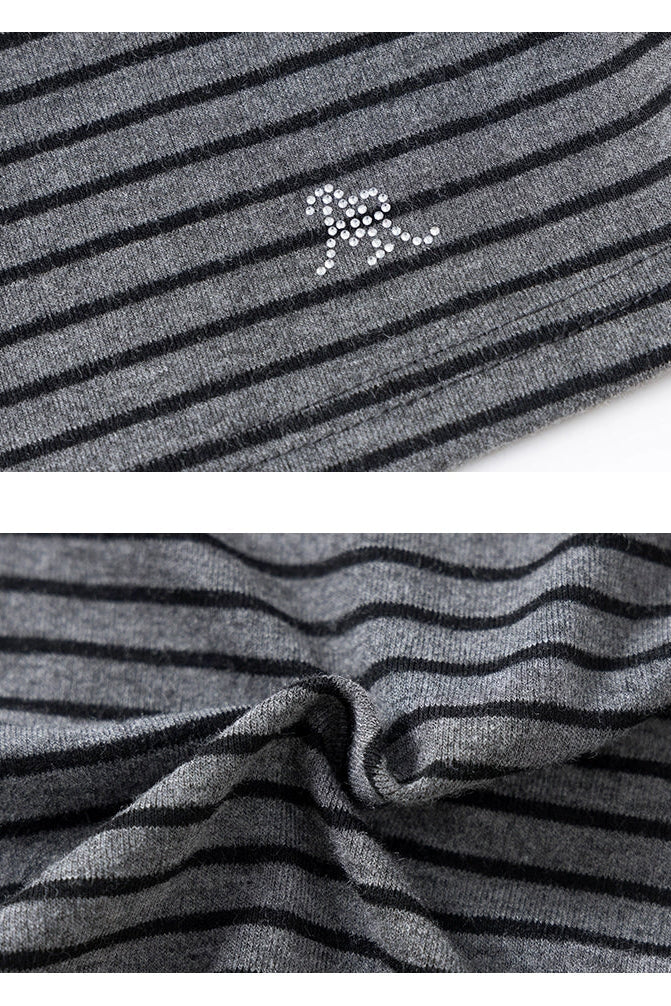 Leah One Shoulder Long Sleeve T-Shirt