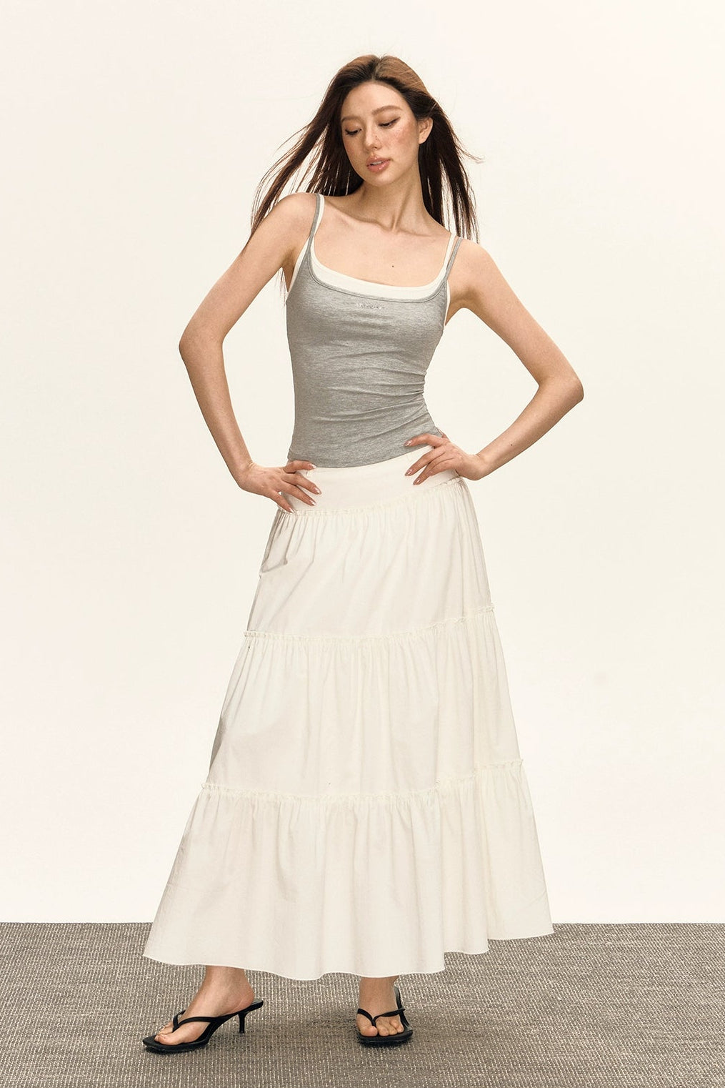 Haisley Vintage Midi Skirt