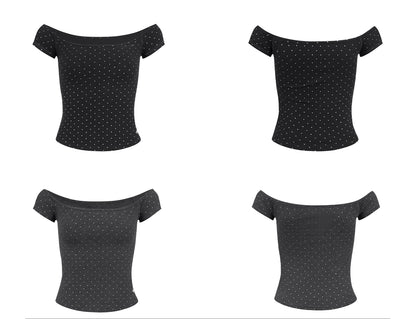 Ammie Retro Diamond T-Shirt