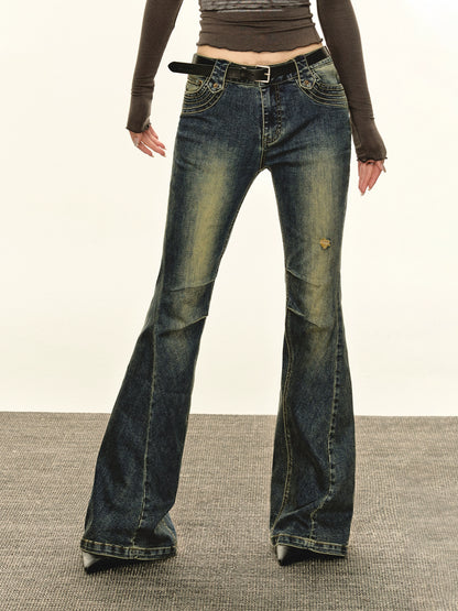 Jayla Retro Micro Flared Jeans