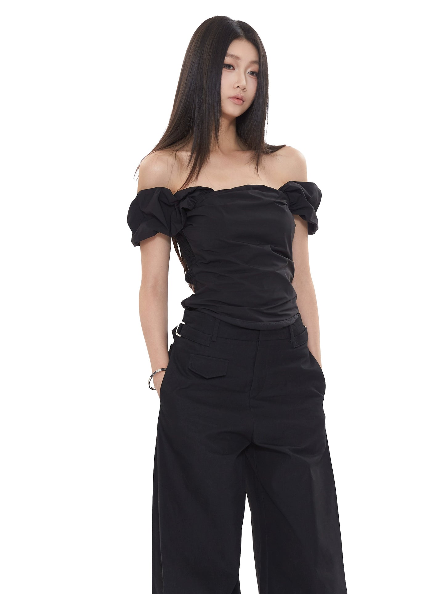 Vera Off-Shoulder Bow Top