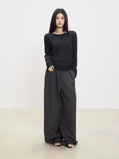 Evelyn Soft Knit Long Sleeve Top