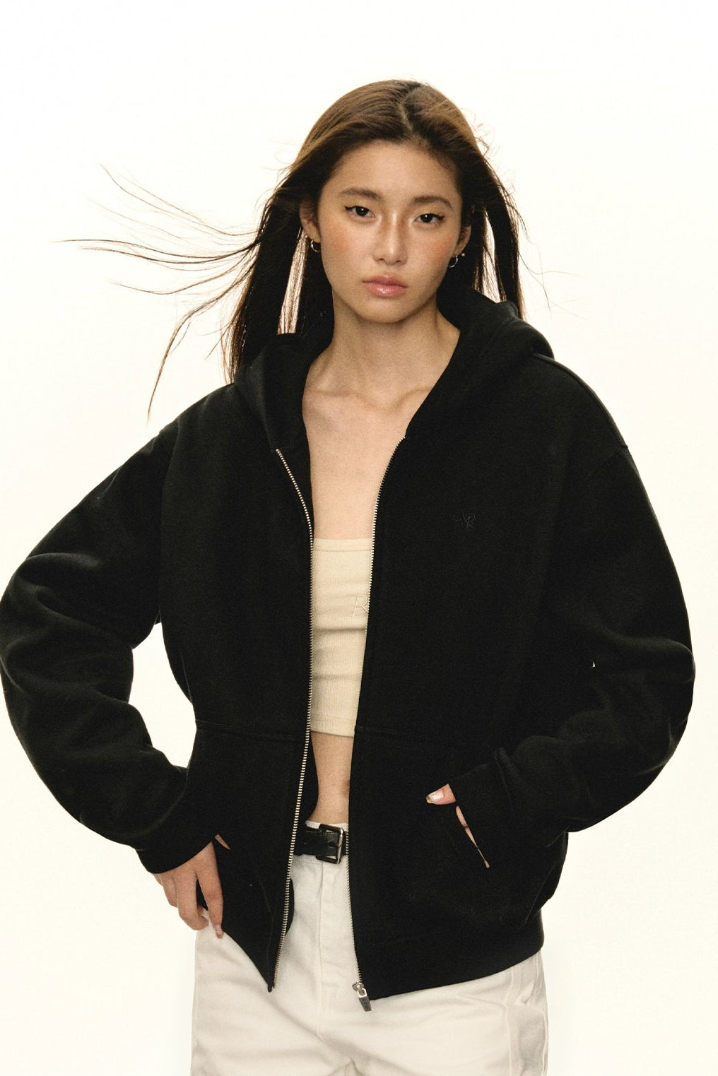 Norah Zip Hooded Sweatshirt