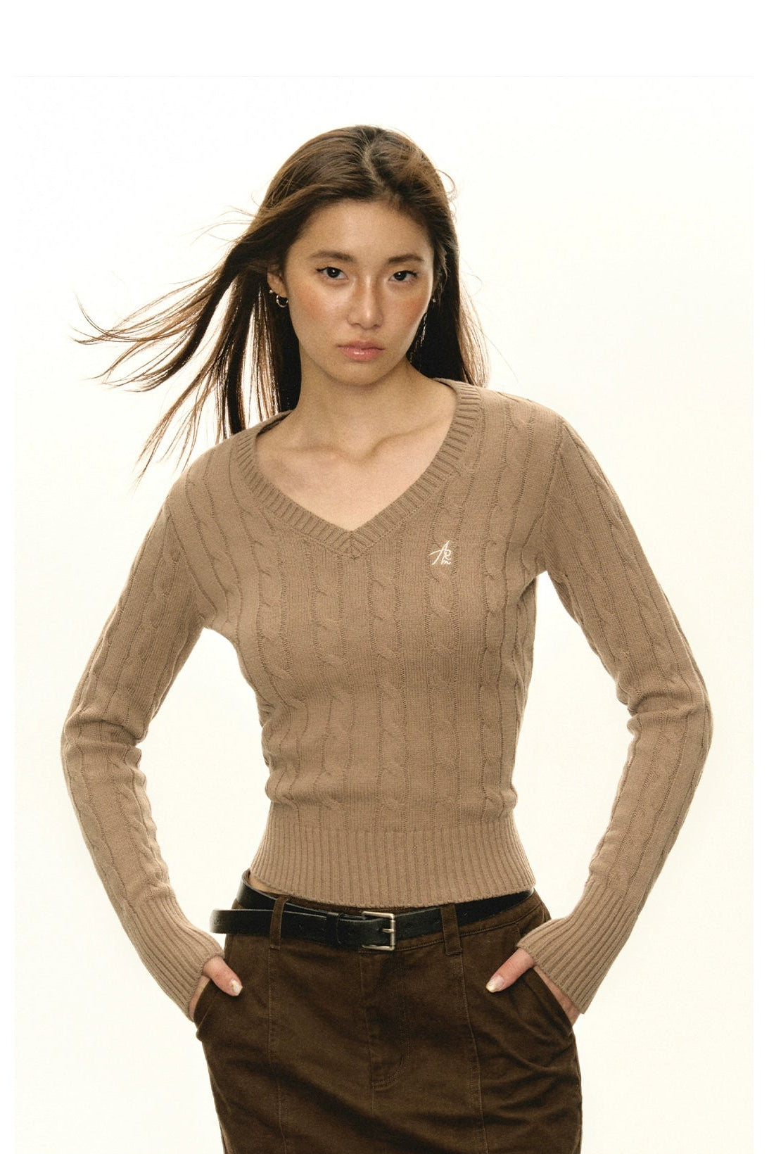 Morgan Retro Knitted Sweater