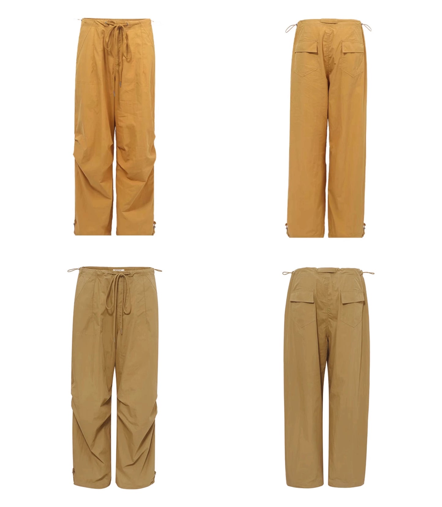 Autumn Retro Low Rise Cargo Pants
