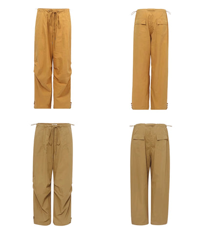 Autumn Retro Low Rise Cargo Pants