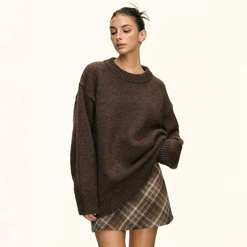 Aubrielle Soft Knit Oversized Sweater
