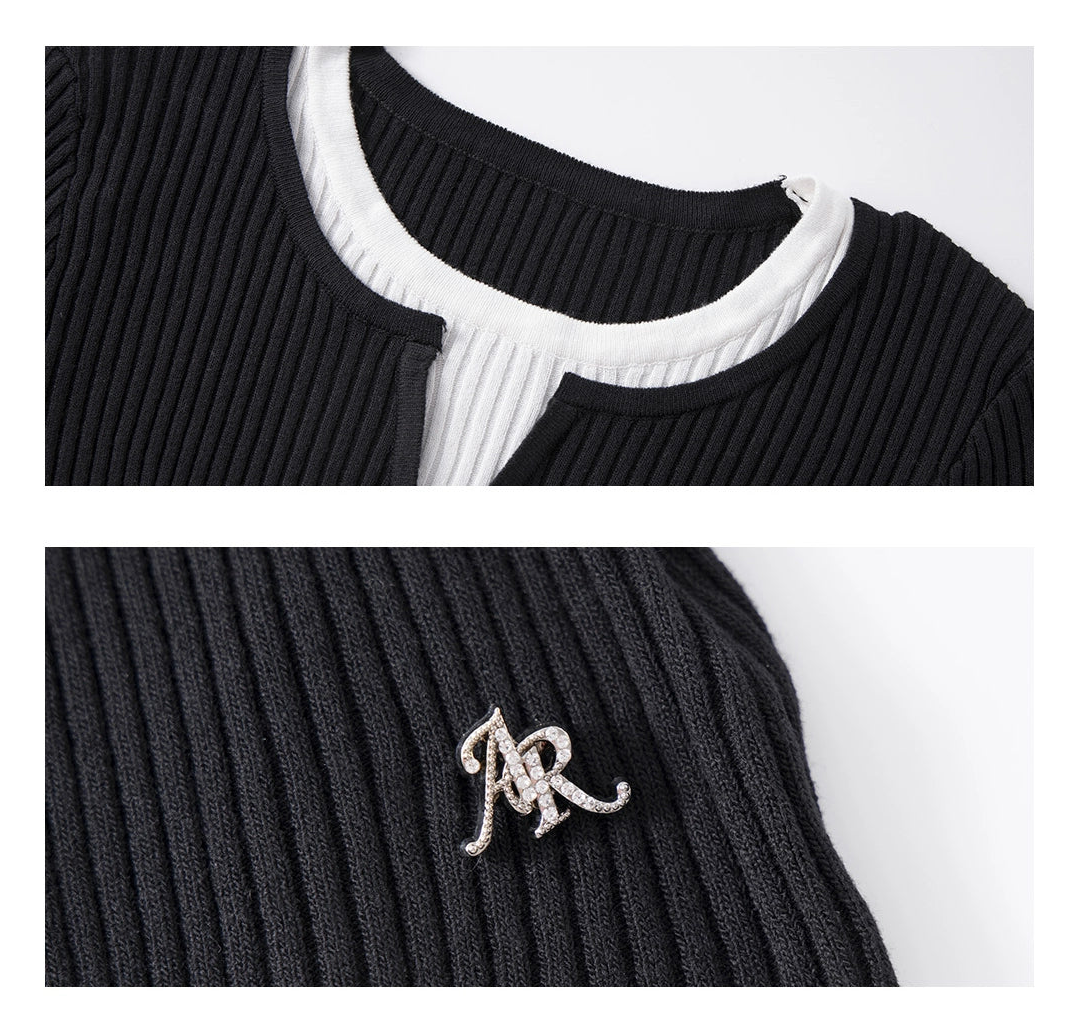 Azalea Double Long Sleeve Knit T-shirt