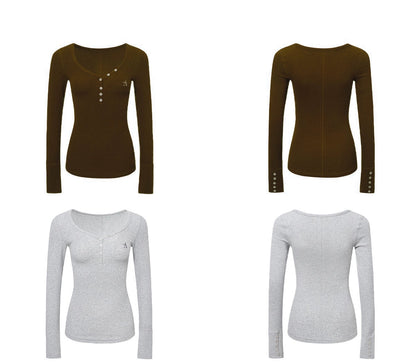 Isabella Retro Long Sleeve T-shirt