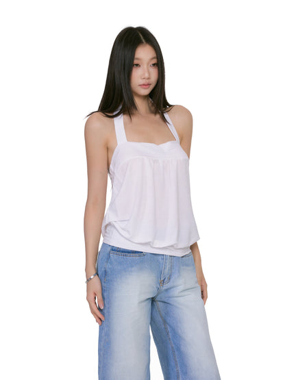 Isla Pleated Halter Top