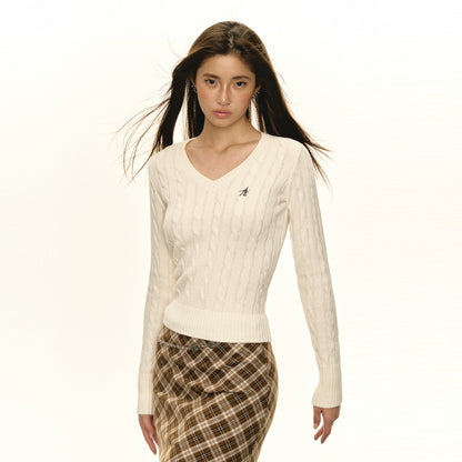 Morgan Retro Knitted Sweater