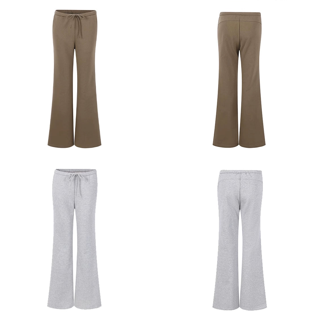 Mya Retro Low Waist Flared Pants