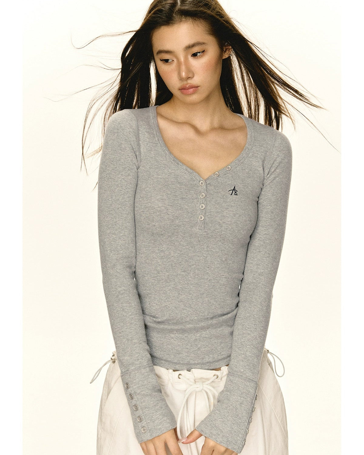 Isabella Retro Long Sleeve T-shirt