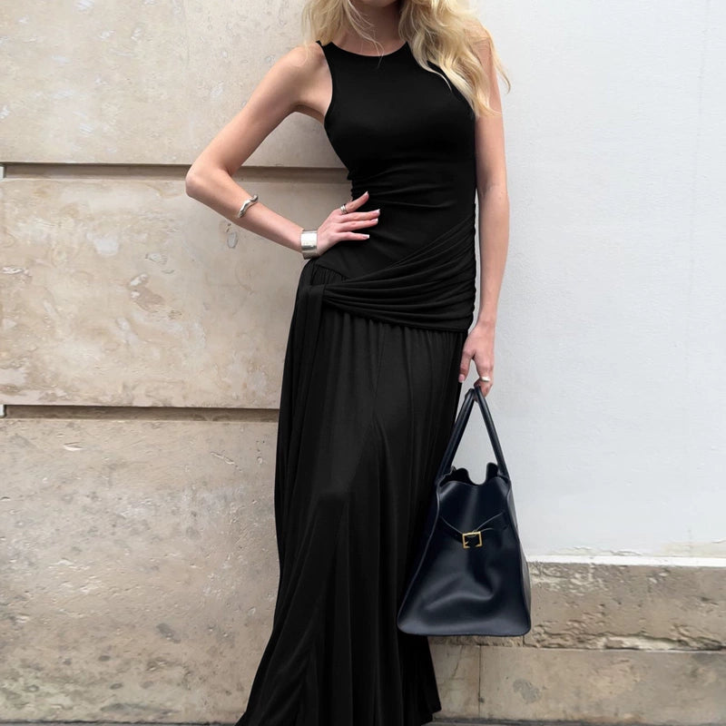 Aria Draped Maxi Dress