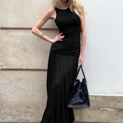 Aria Draped Maxi Dress