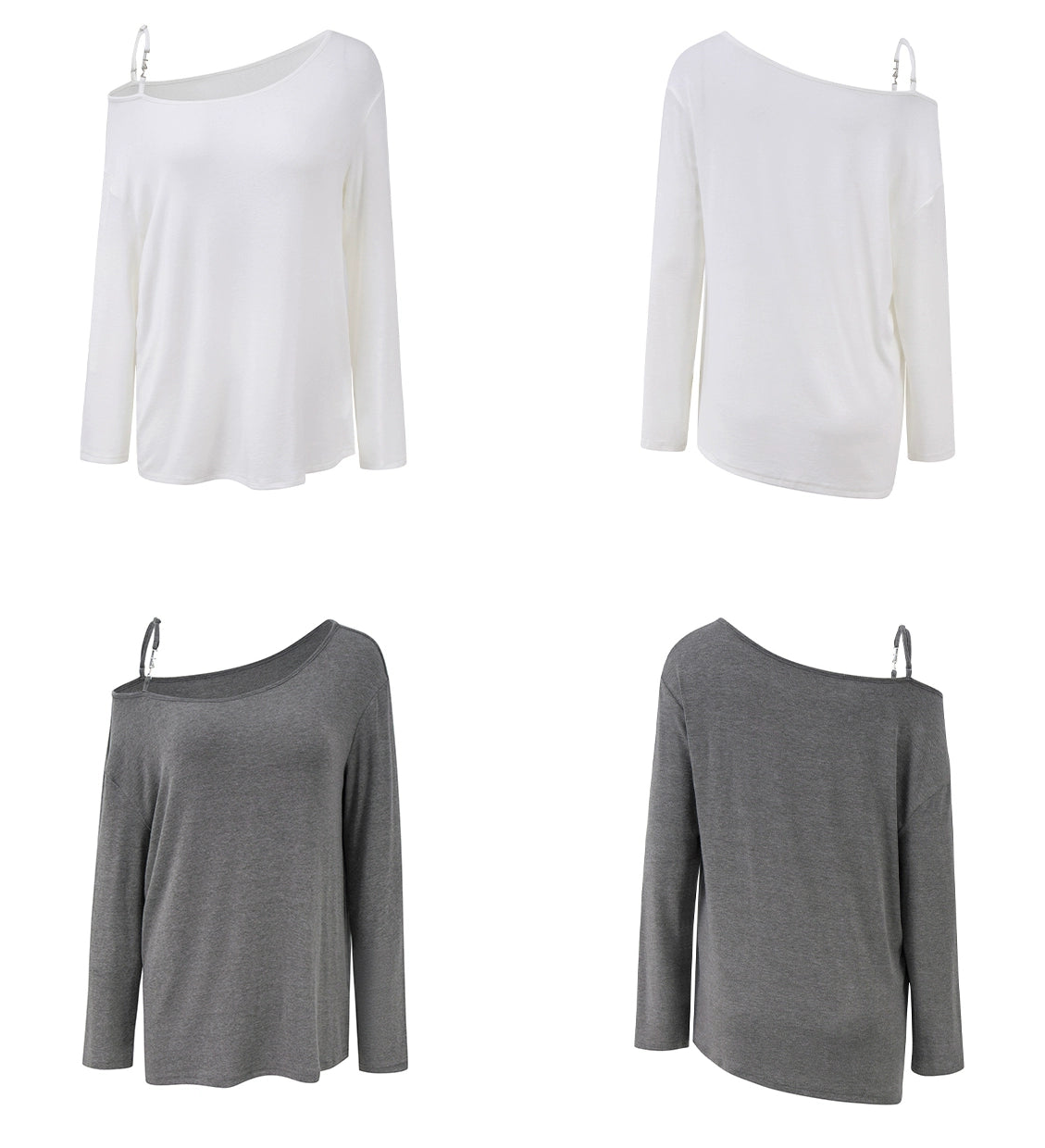 Reina Loose Wearing Long Sleeve T-Shirt