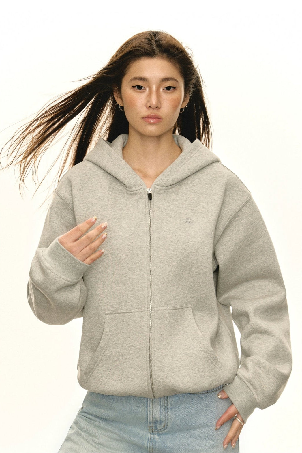Norah Zip Hooded Sweatshirt