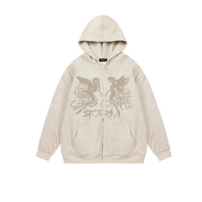 Stormchild Graphic Zip Hoodie