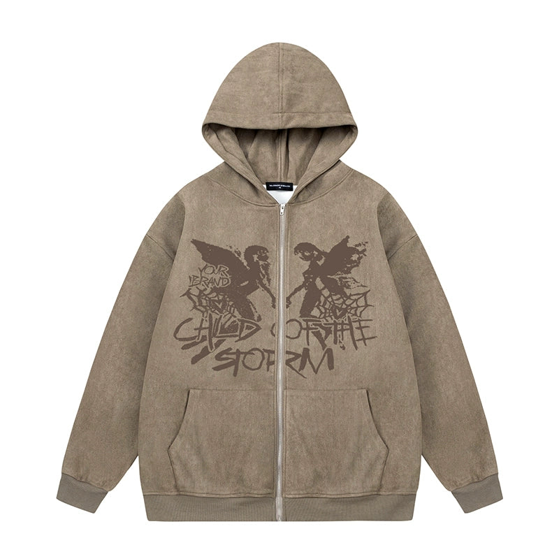 Stormchild Graphic Zip Hoodie