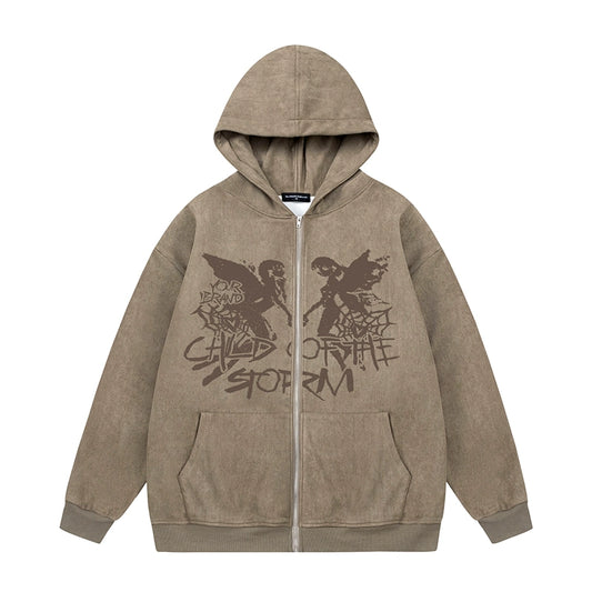 Stormchild Graphic Zip Hoodie