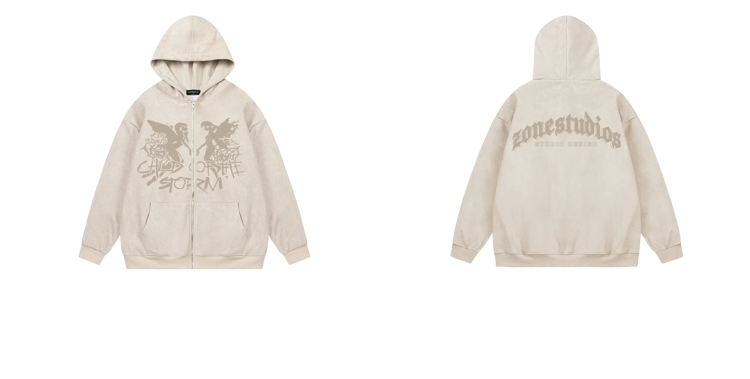 Stormchild Graphic Zip Hoodie