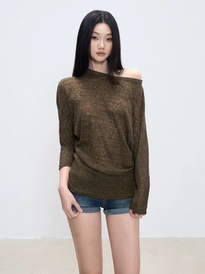 Mira Off-Shoulder Knit Top