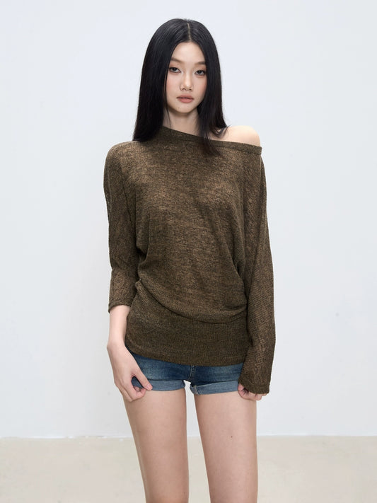 Mira Off-Shoulder Knit Top