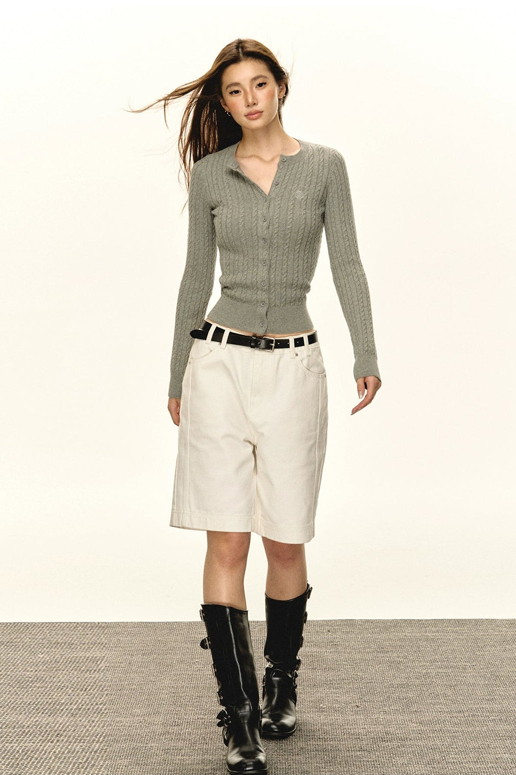 Eden Retro Knitted Cardigan Sweater