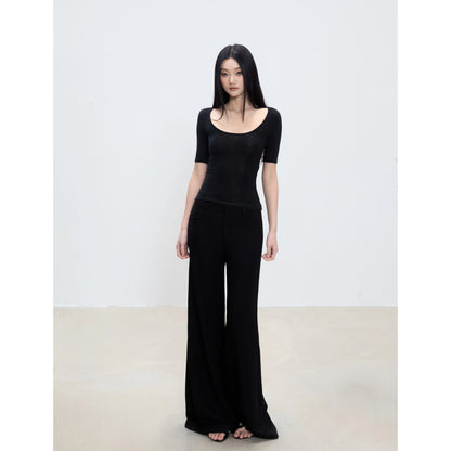Zadie Structured Wide-Leg Pants