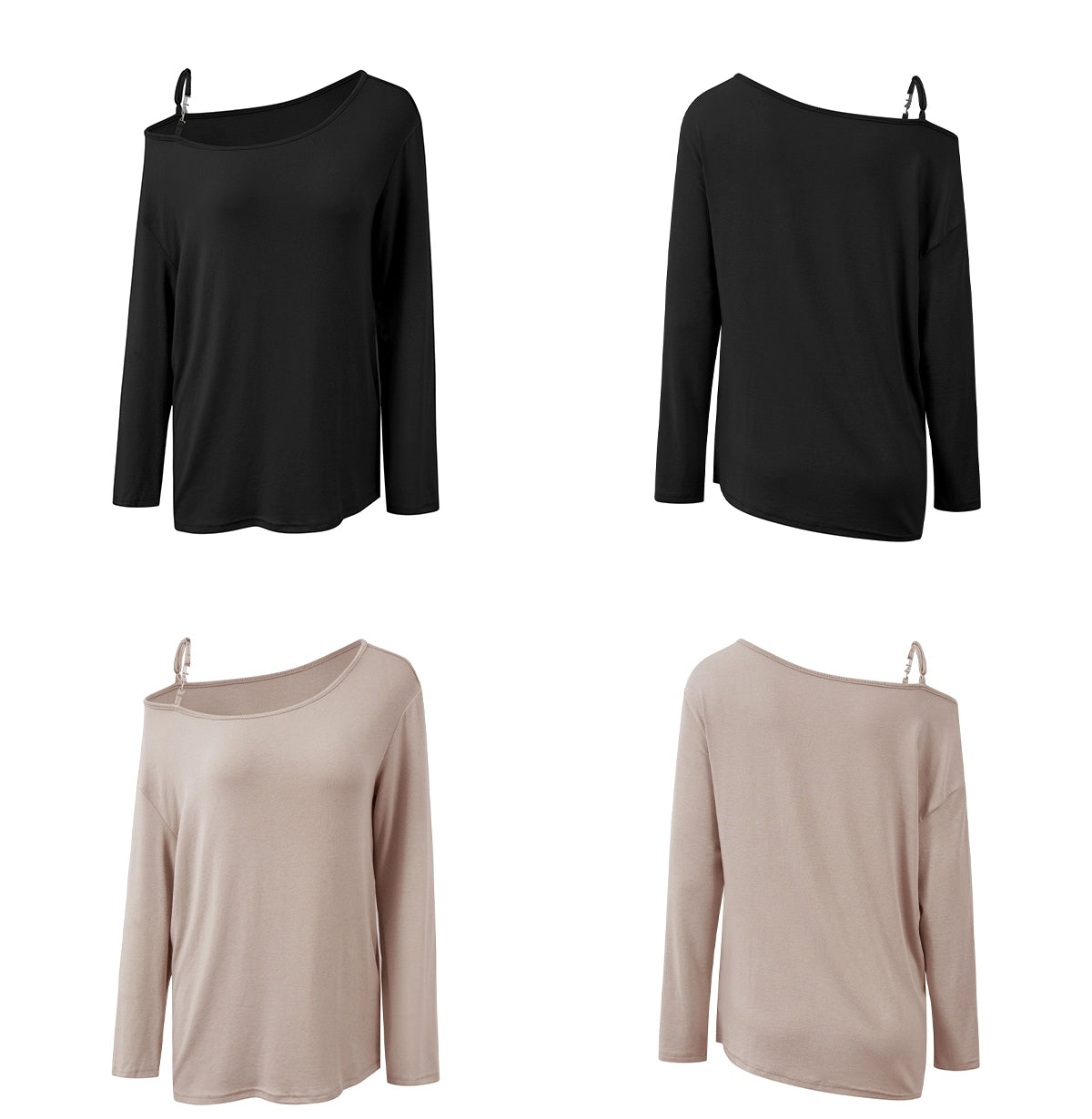 Reina Loose Wearing Long Sleeve T-Shirt