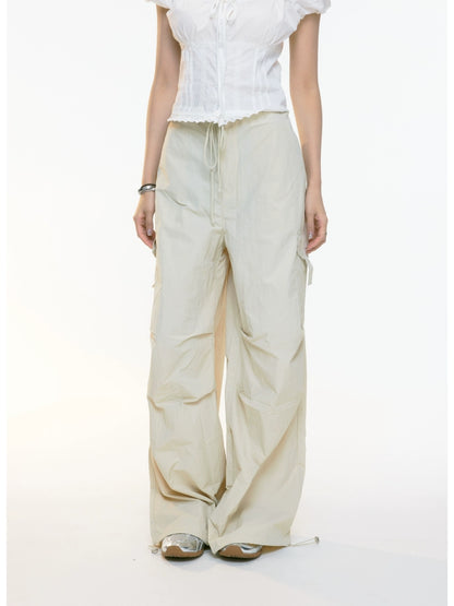 Rhea Drawstring Cargo Pants