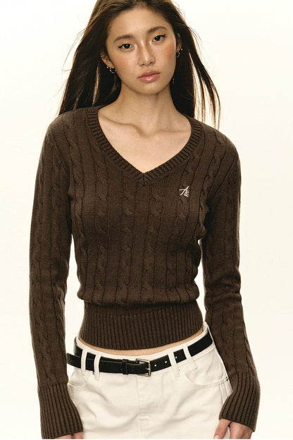 Morgan Retro Knitted Sweater