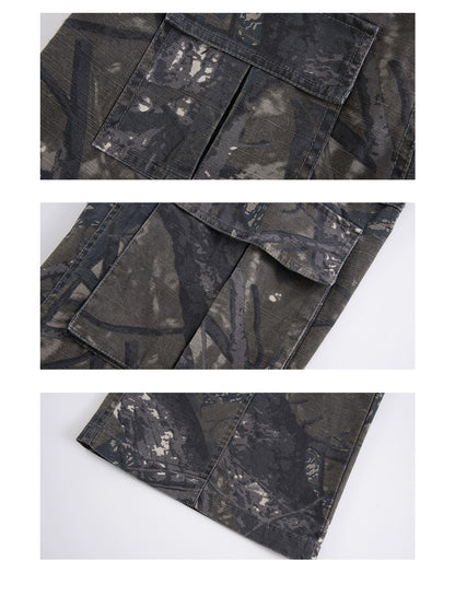 Carmen Vintage Camouflage Cargo Pants