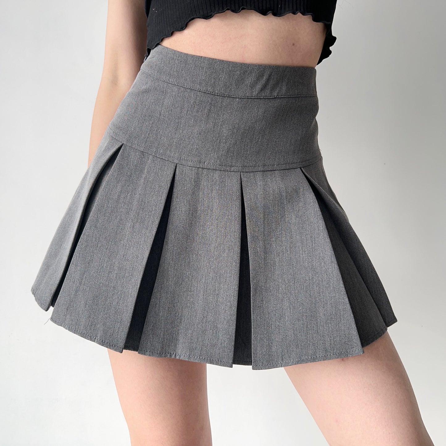 Madison Pleated Mini Skirt