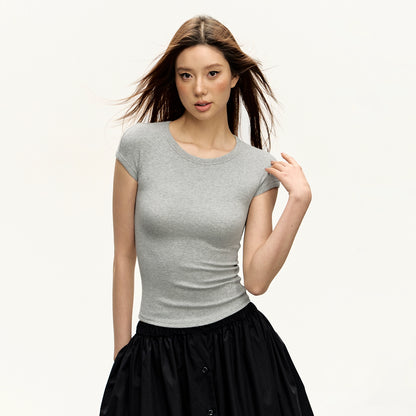 Leona Basic Slim T-Shirt