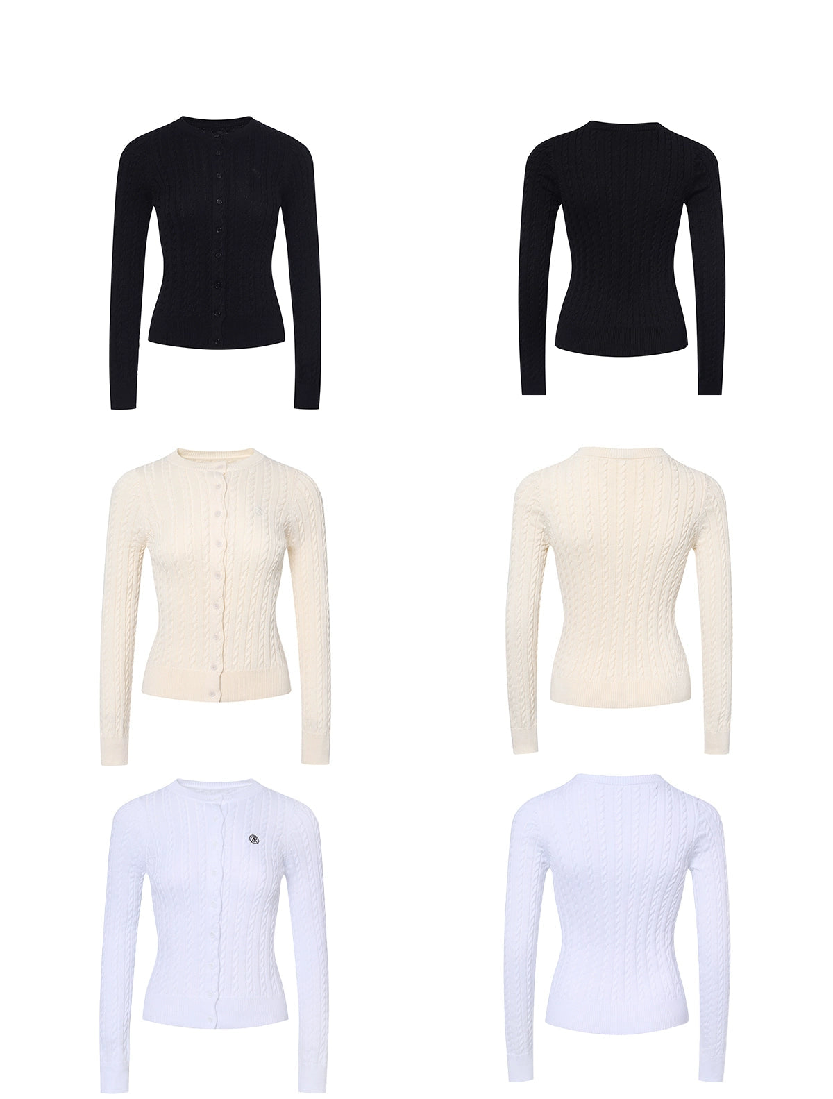 Eden Retro Knitted Cardigan Sweater