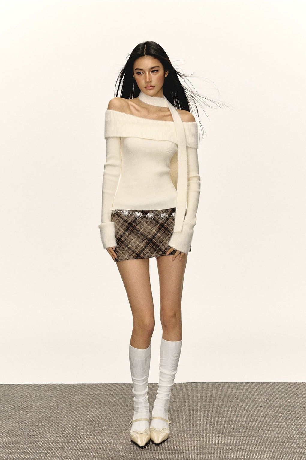 Amaia Long Sleeve Knit Sweather