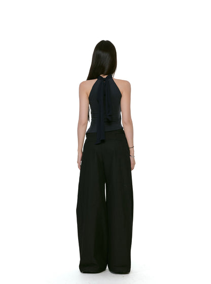 Nerina Draped Asymmetrical Top
