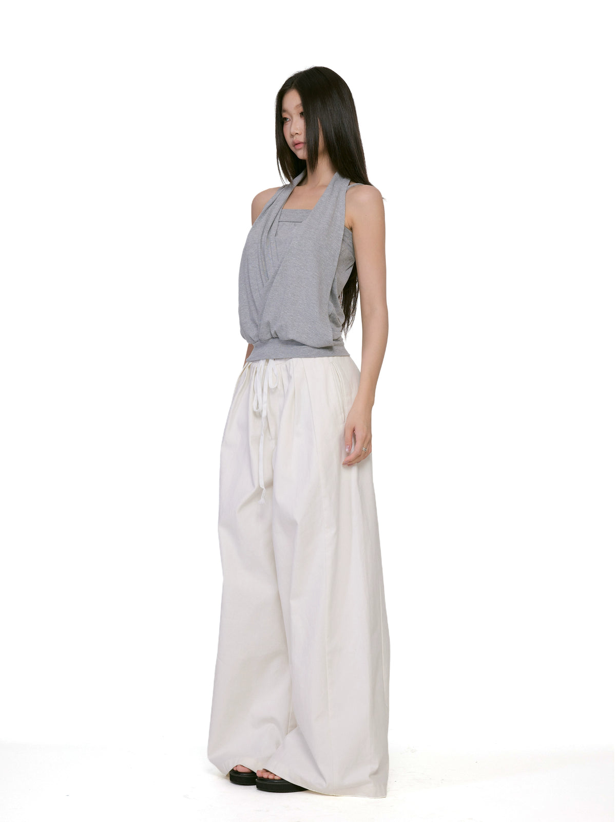 Isolde Draped Layered Tank