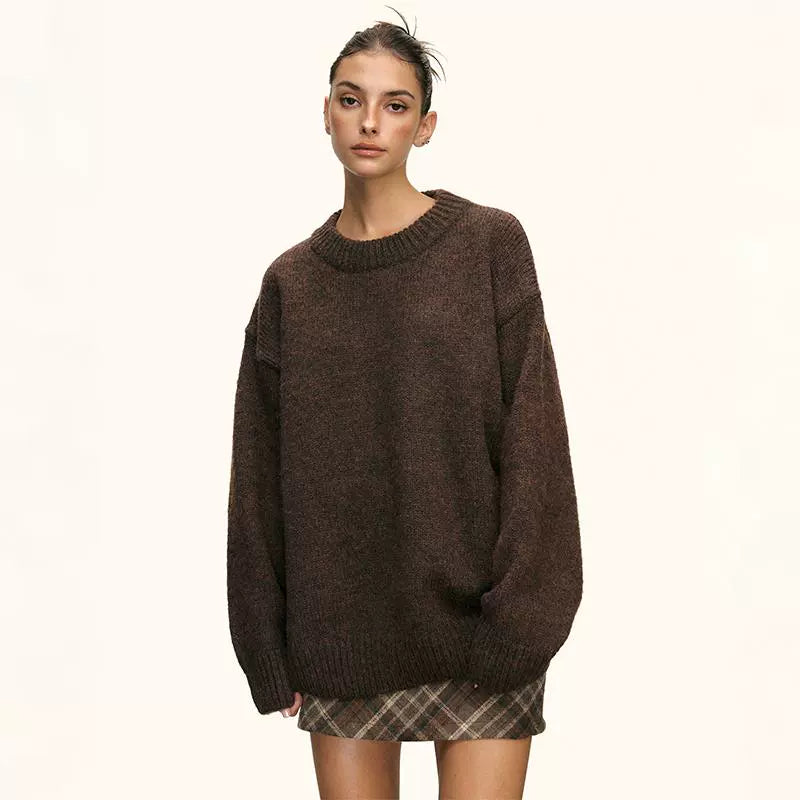 Aubrielle Soft Knit Oversized Sweater