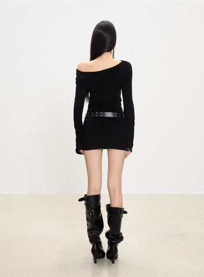 Aline Off-Shoulder Bodycon Dress