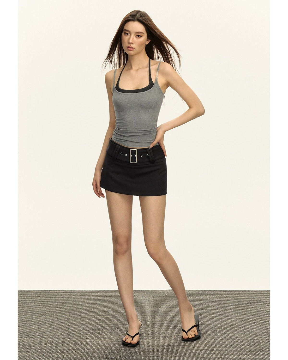 Amara Retro Halterneck Cami Top