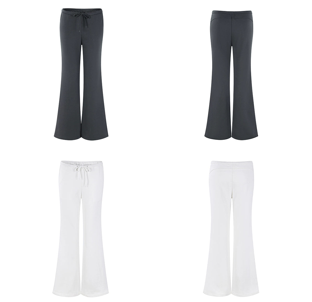 Mya Retro Low Waist Flared Pants